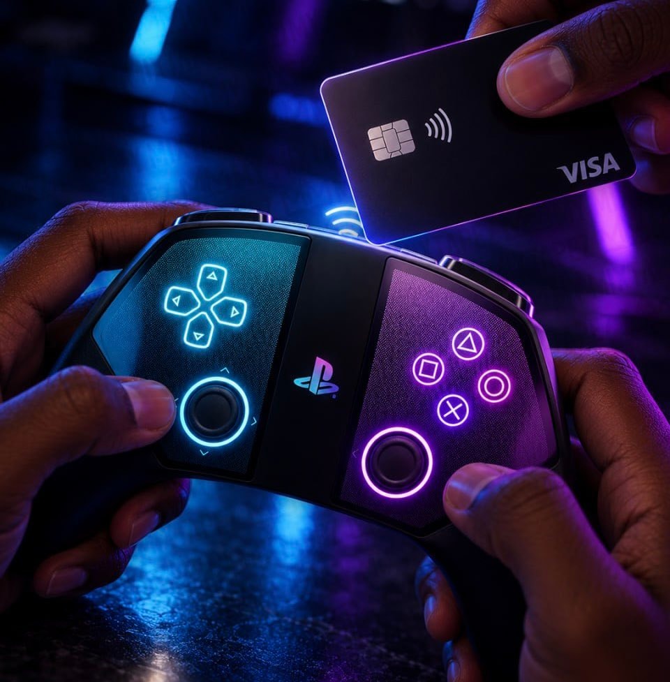Sony PlayStation tap-to-pay patent