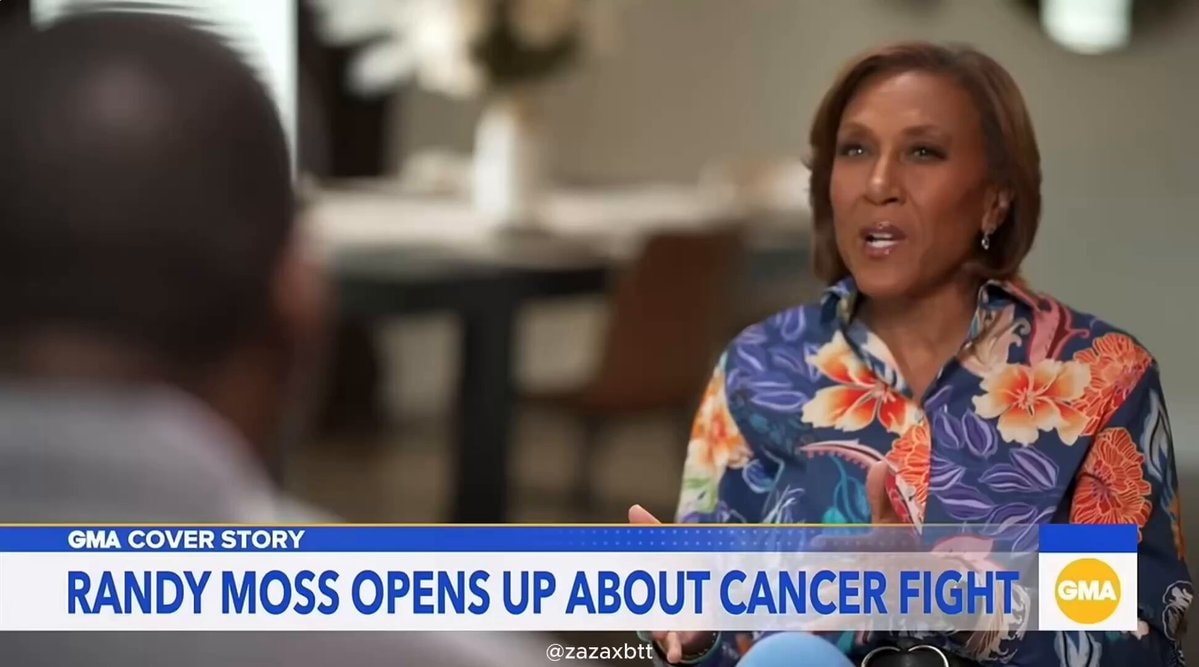 Randy Moss cancer fight GMA