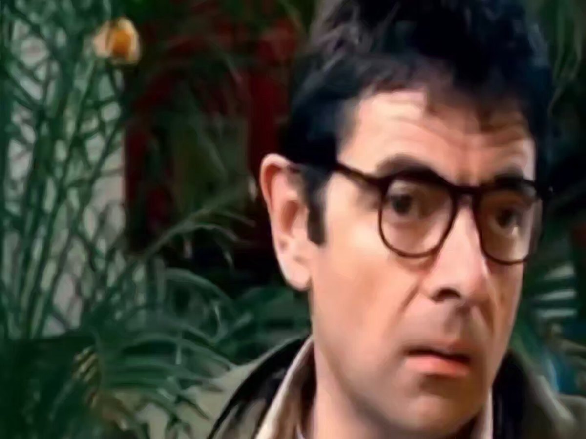 Rowan Atkinson Spider-Plant Man parody