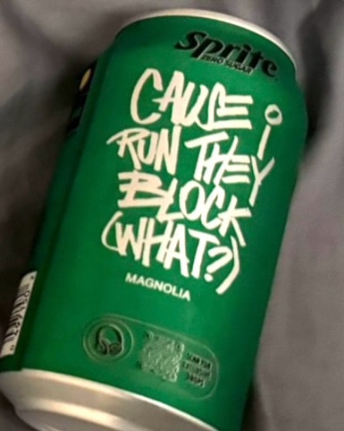 Playboi Carti Magnolia Sprite cans (photo 2 of 2)