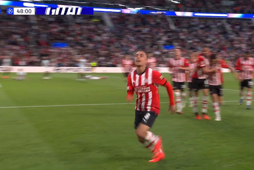 Serginho Dest PSV goal