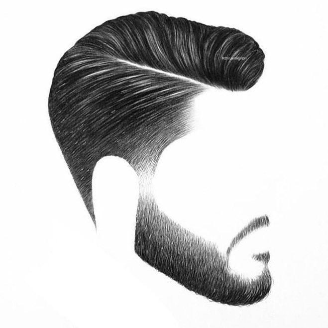 Dembélé short hair beard edit (photo 2 of 2)