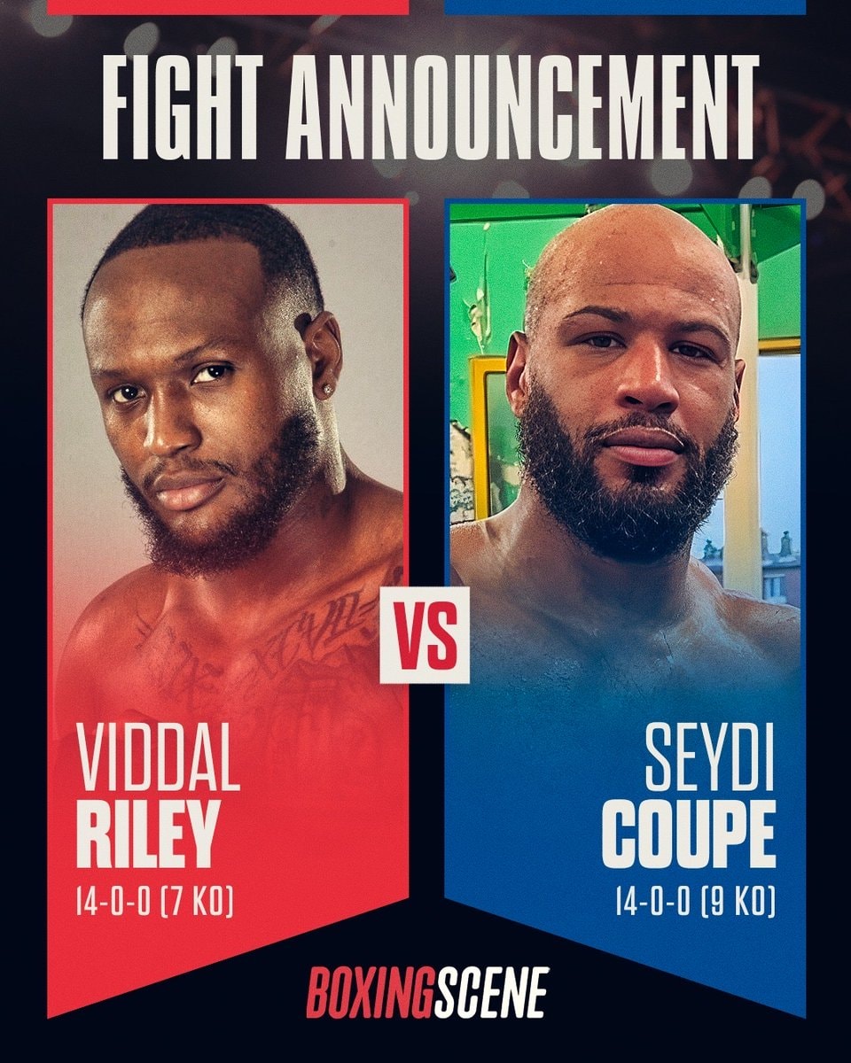 Viddal Riley vs Seydi Coupe London