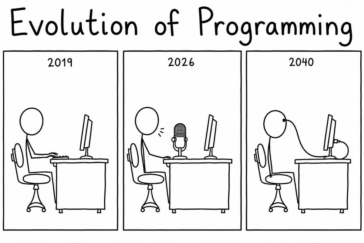 Evolution of Programming comic