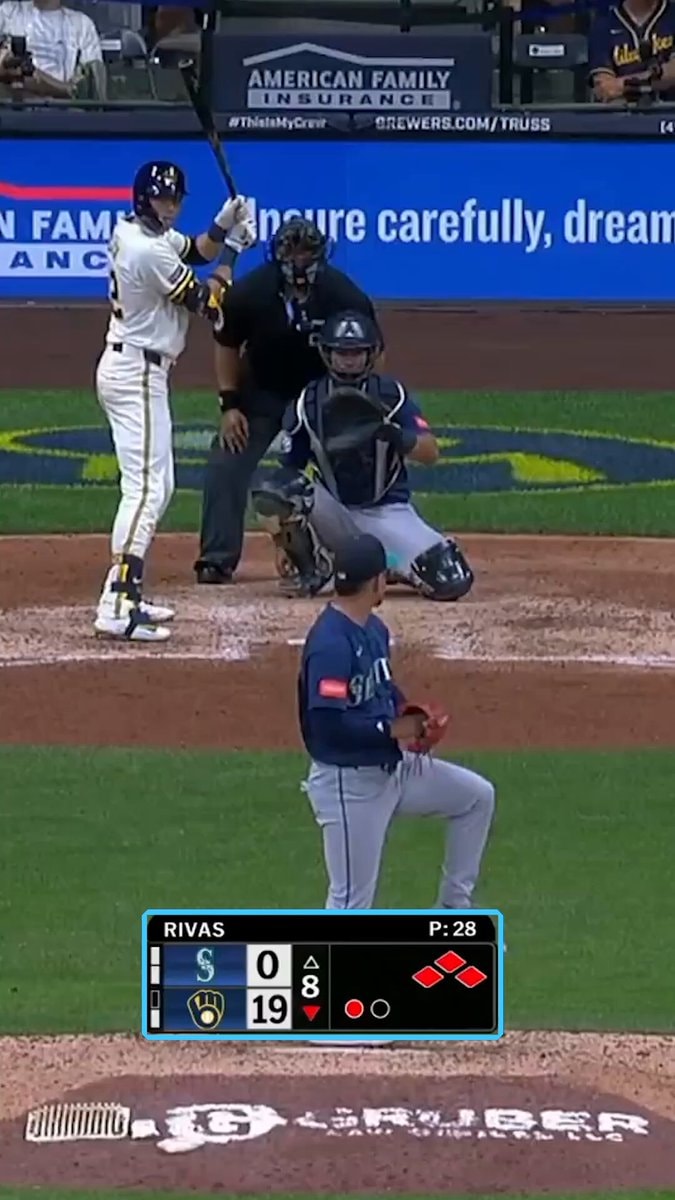 Brewers win 22-0 after Julio Rodriguez error
