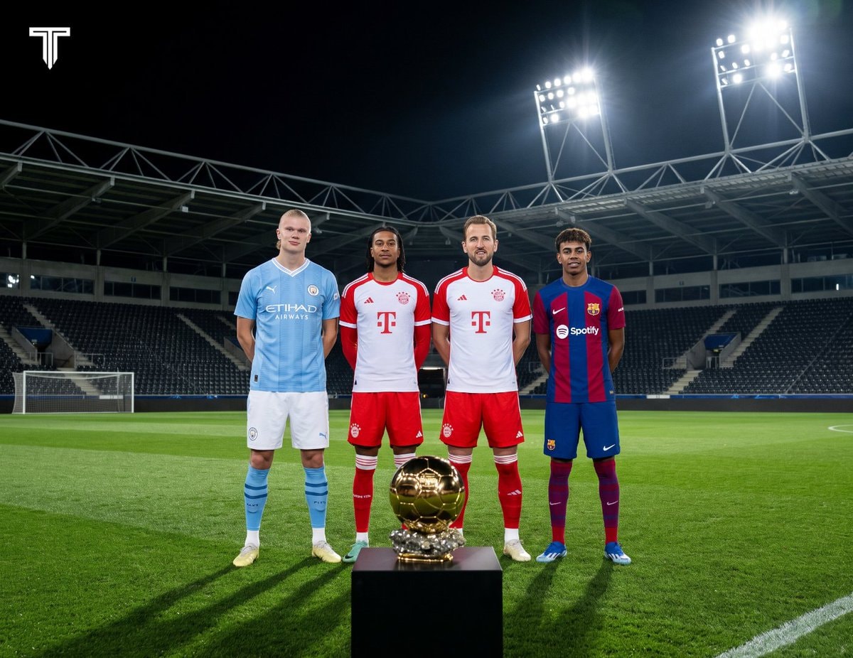 Ballon d'Or candidates Haaland Kane Olise Yamal Ballon d'Or candidates Haaland Kane Olise Yamal