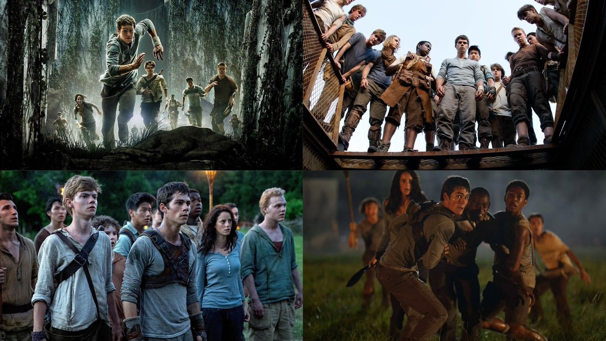 The Maze Runner collage