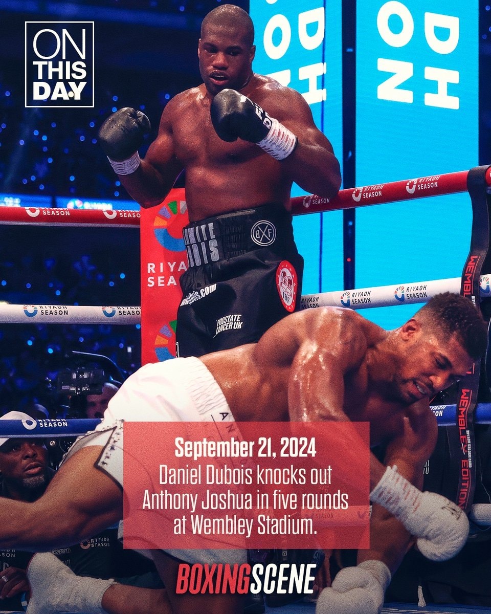Daniel Dubois knocks out Anthony Joshua 2024