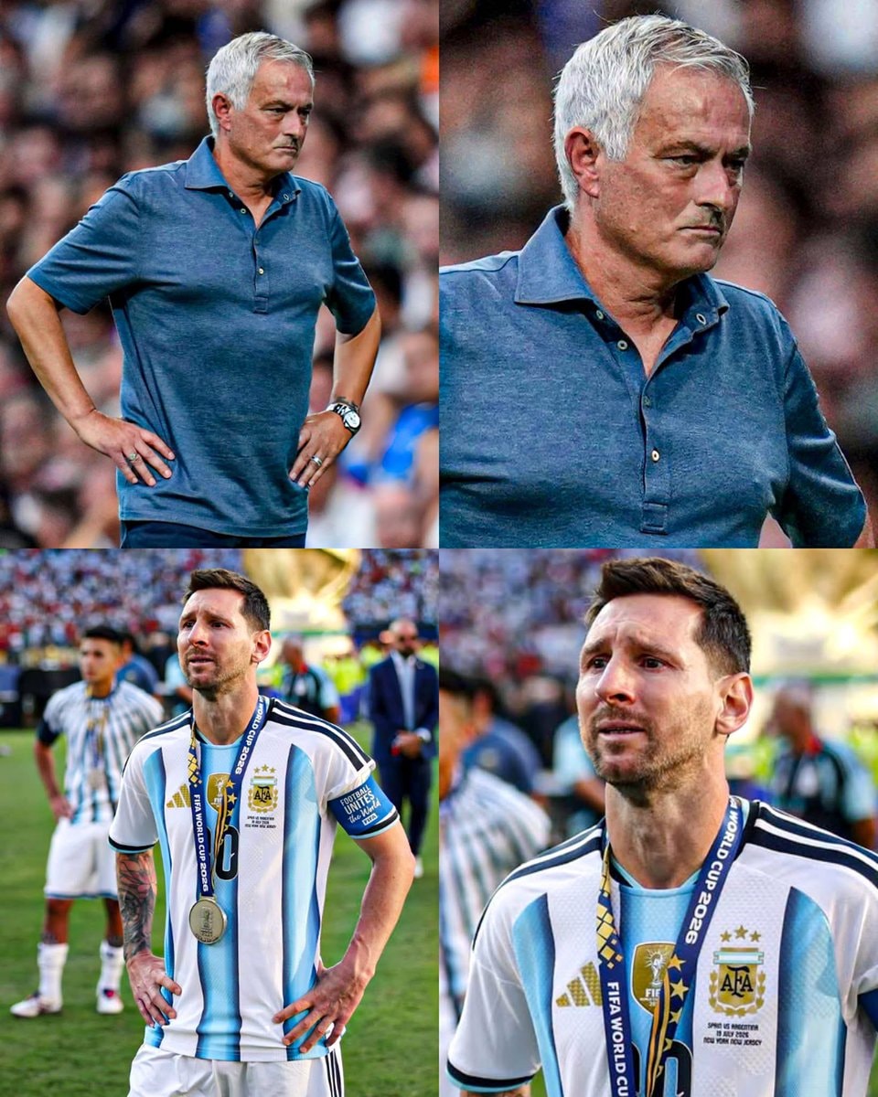 Mourinho reacts to Messi retirement Mourinho reacts to Messi retirement