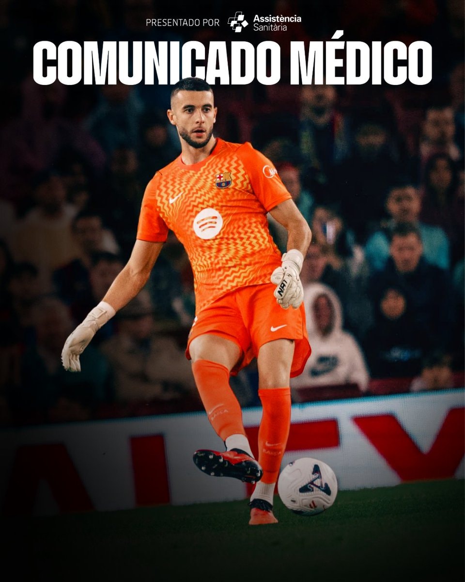 Joan Garcia Barcelona injury update Joan Garcia Barcelona injury update