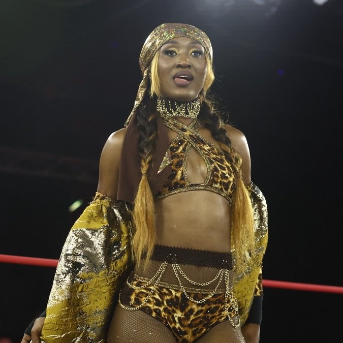 Mina Shirakawa vs Queen Aminata AEW Collision (photo 2 of 2)