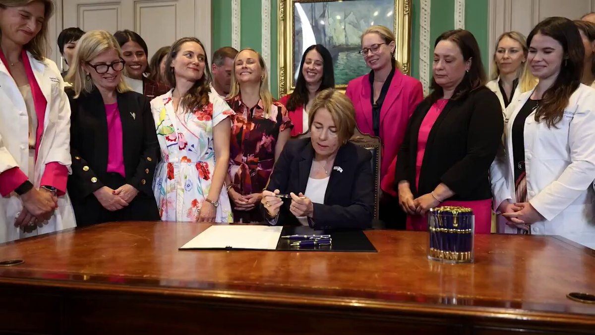 Maura Healey signs abortion law