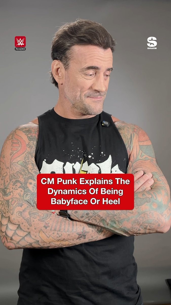 CM Punk on babyface vs heel dynamics