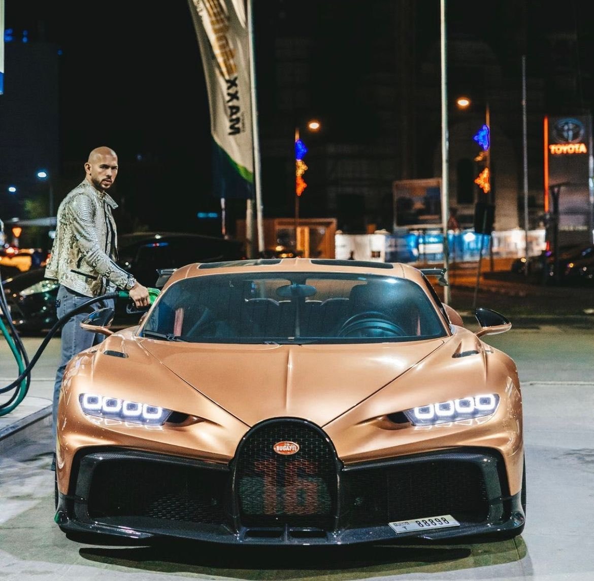 Andrew Tate cars reportedly rented (photo 1 of 2)