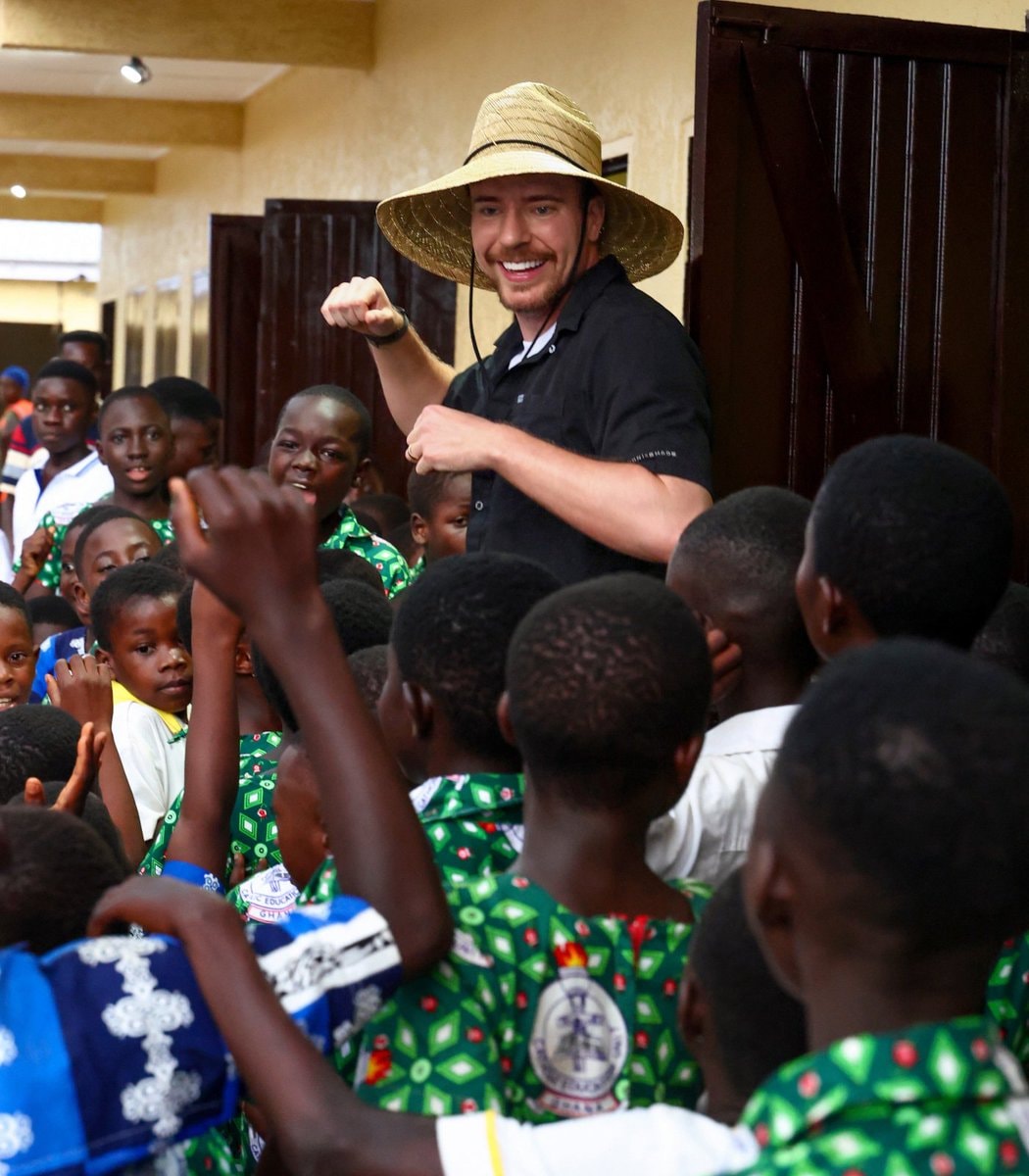 MrBeast Ghana village project