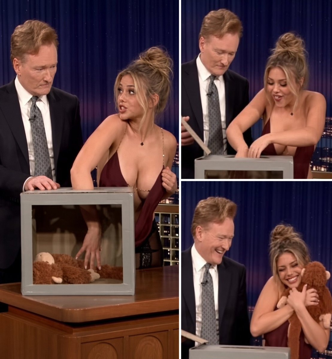 Conan O'Brien Teddy Bear Prank