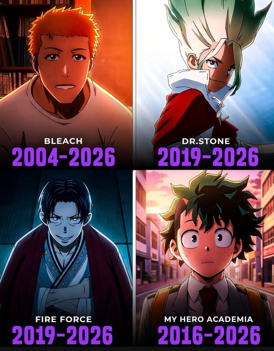 anime ending collage