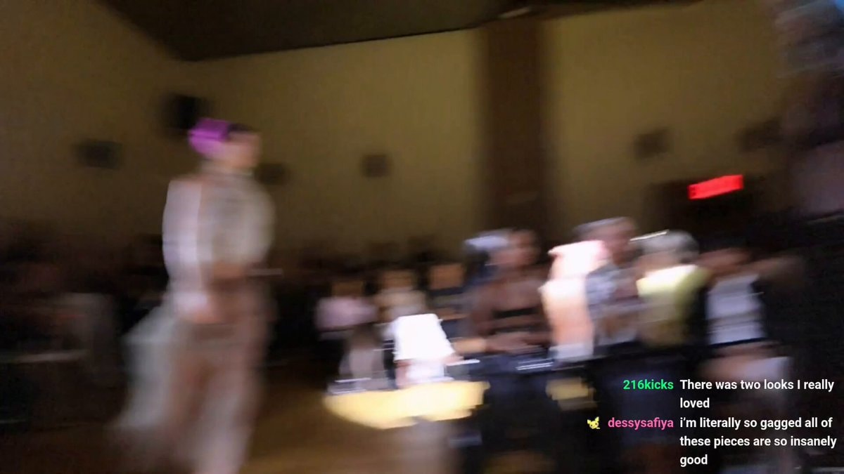 Kiera Please Show Pony NYFW Twitch stream