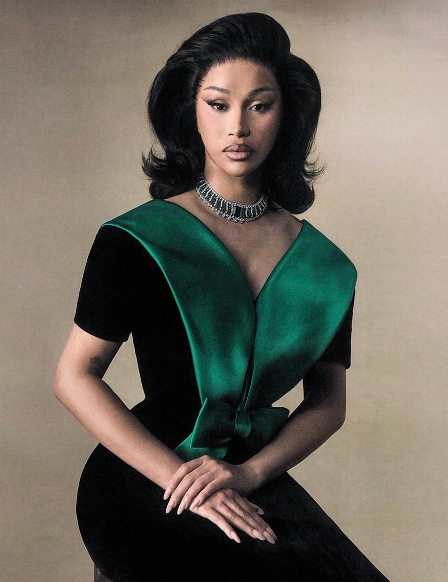 Cardi B portrait Cardi B portrait