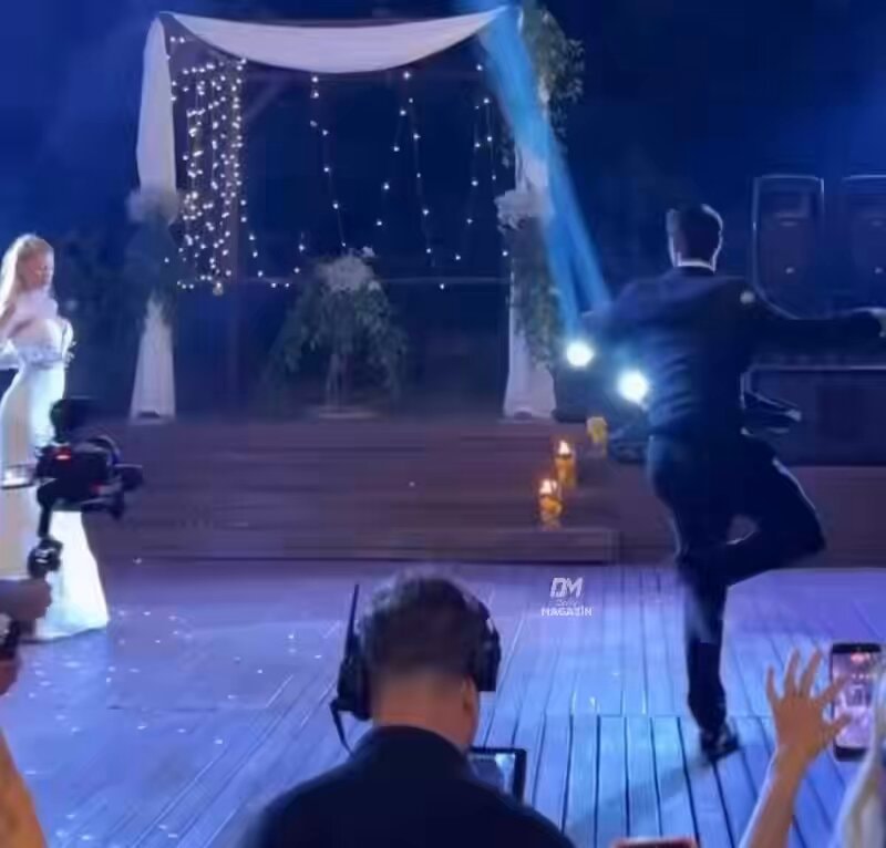 Hilmi Cem İntepe Pırıl Atasev wedding