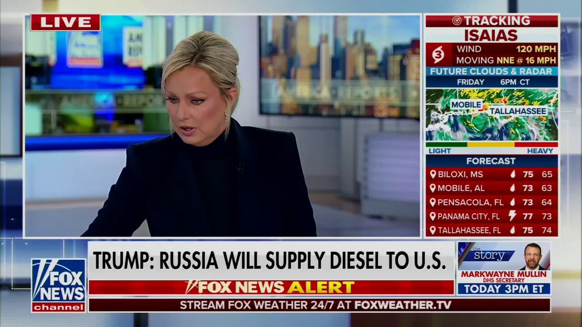 Waltz on Trump Ukraine diesel deal