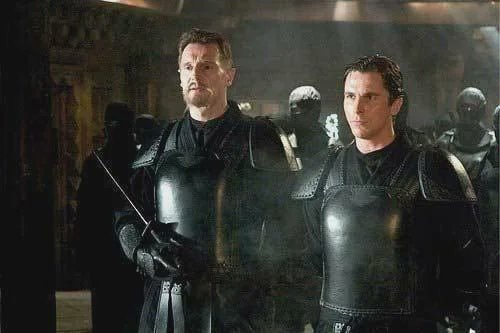 Batman Begins moral code scene