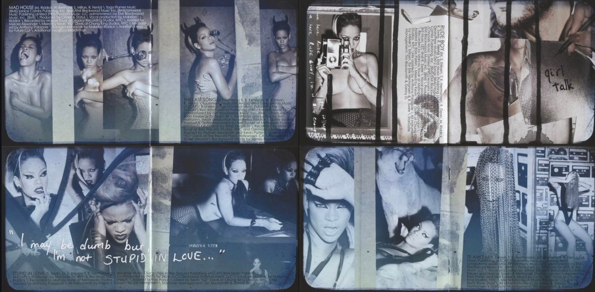 Rihanna collage