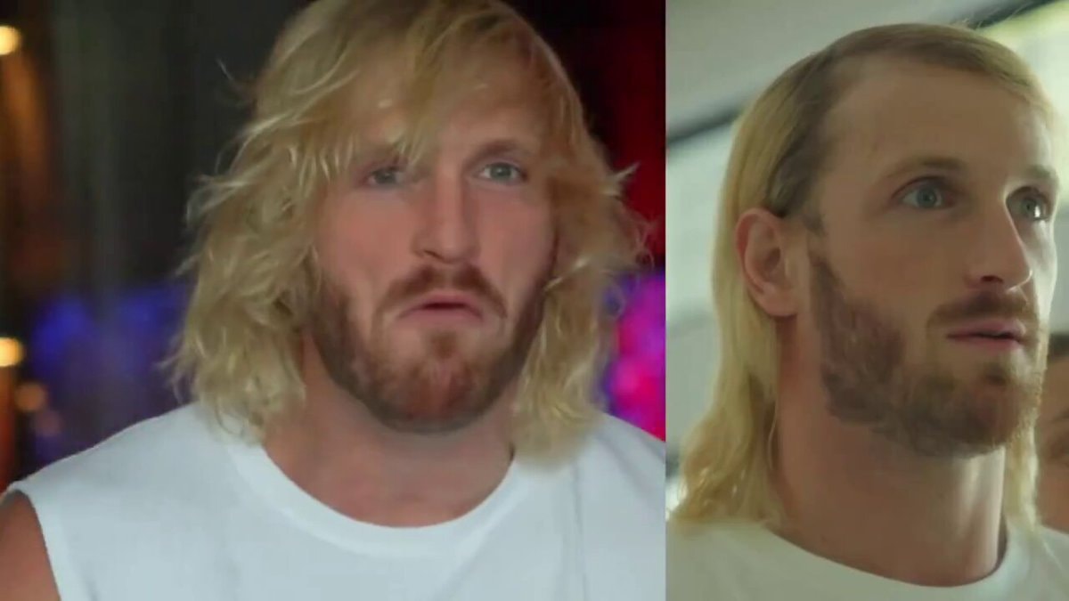 Logan Paul hair display