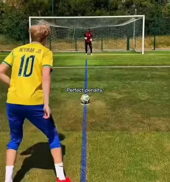 perfect penalty kick