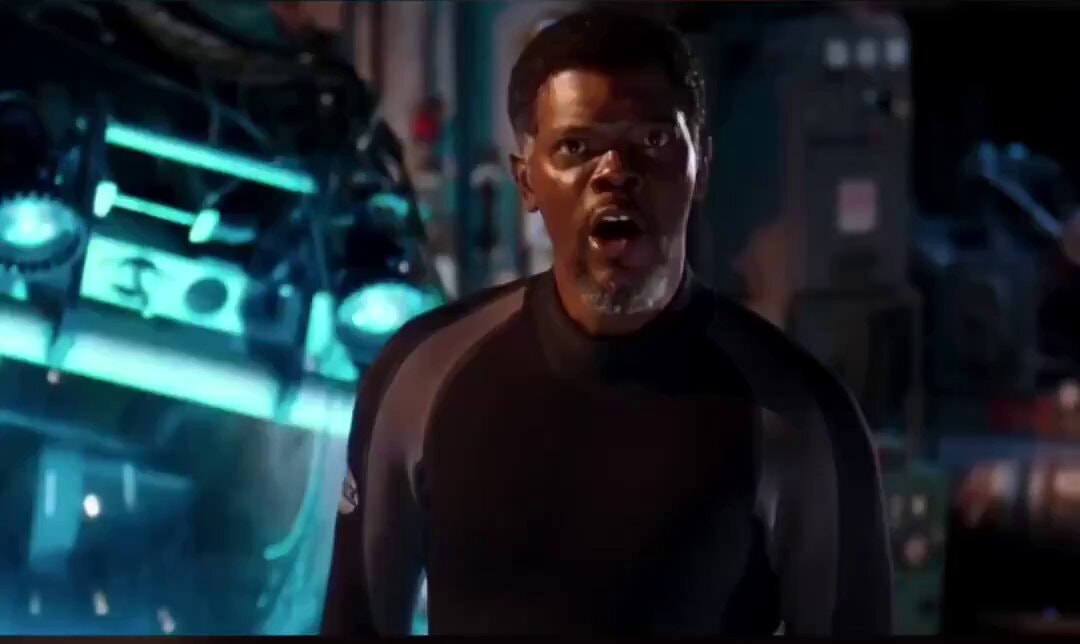 Samuel L. Jackson bold shock gag