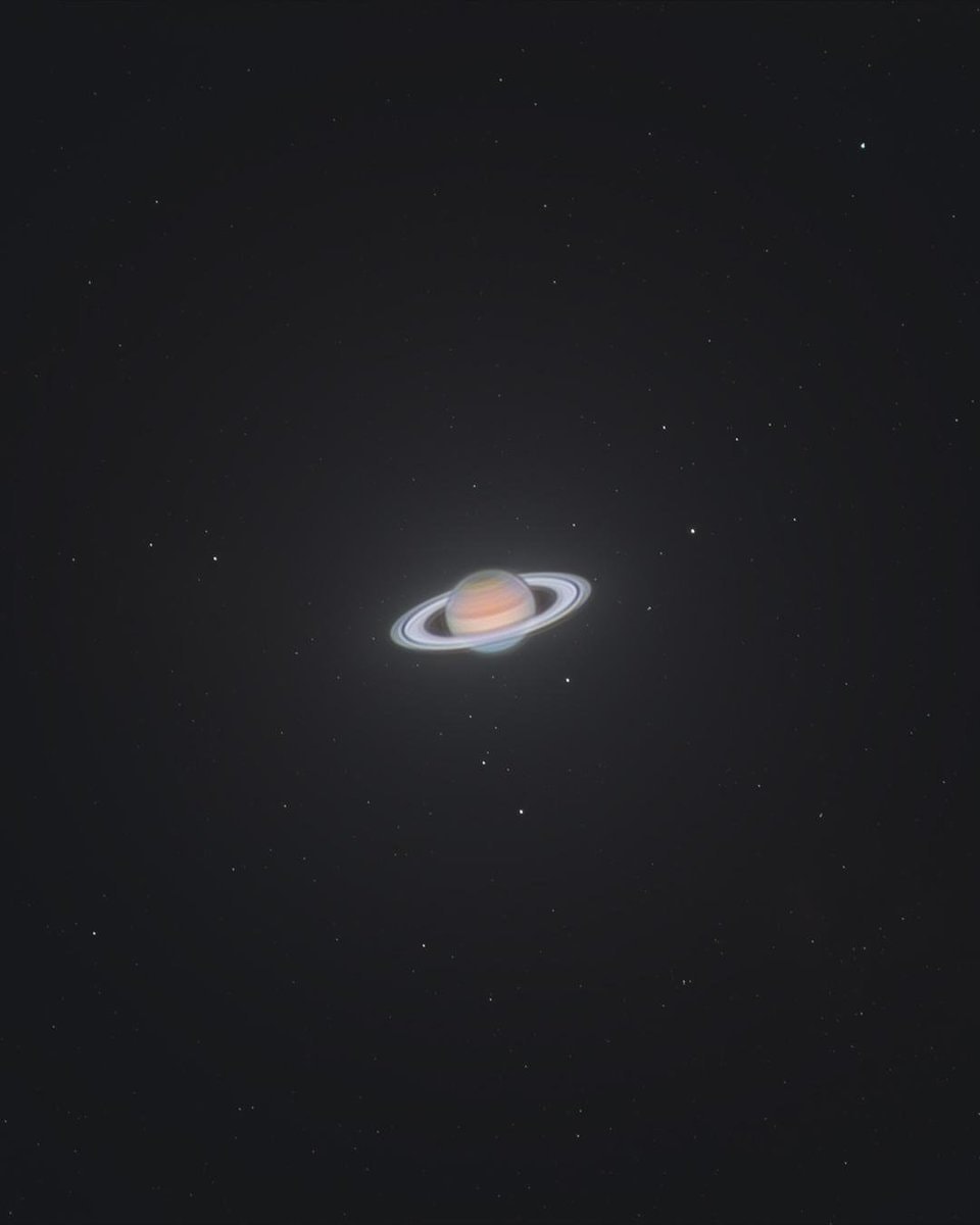 Saturn through 6 inch telescope