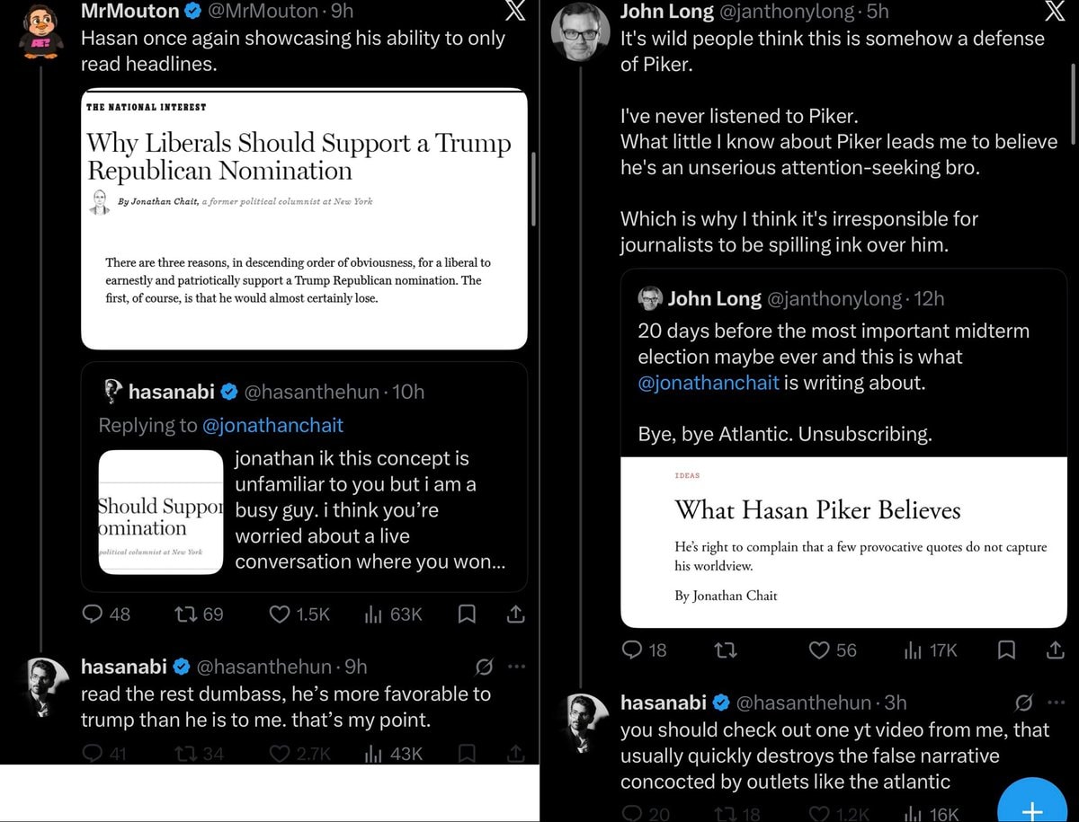 Hasan responds to Jonathan Chait article (photo 4 of 4)
