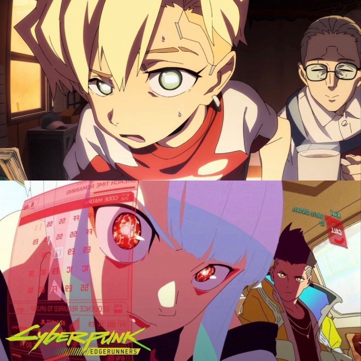 Cyberpunk Edgerunners Roman x Lucy