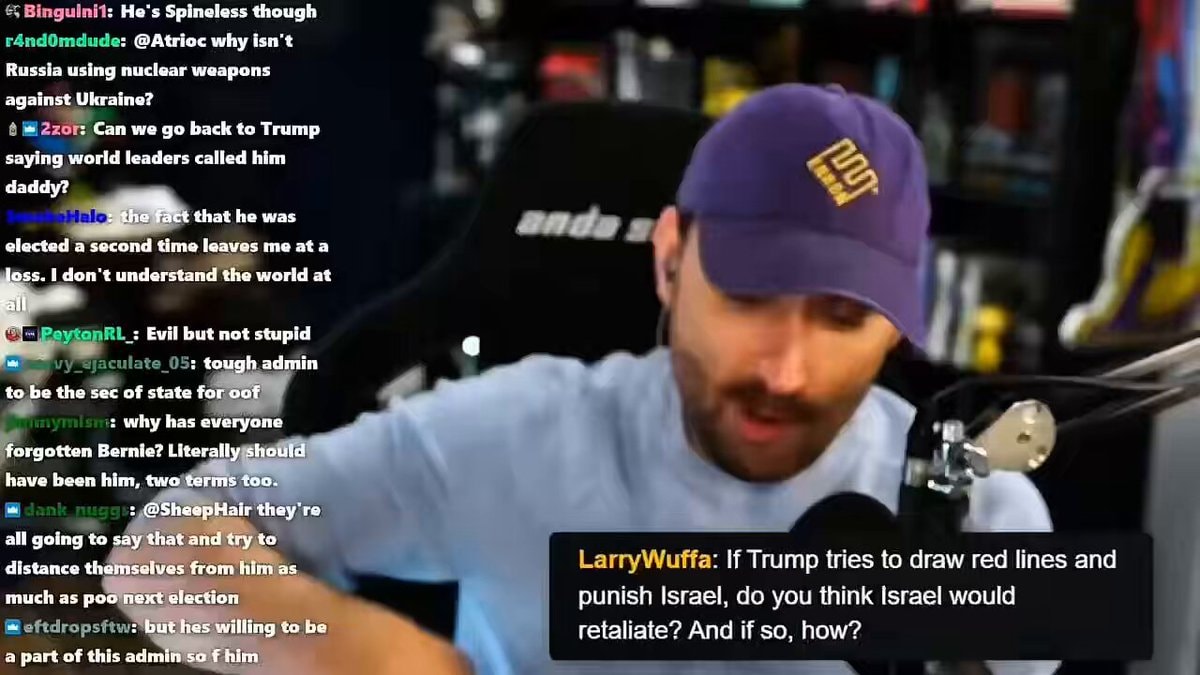 Atrioc on Israel funding and AIPAC