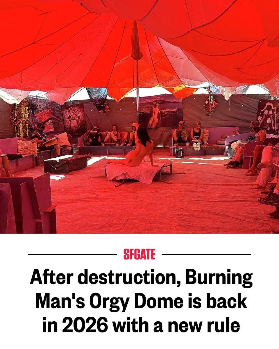Orgy Dome Burning Man 2026