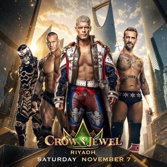 WWE Crown Jewel Riyadh poster