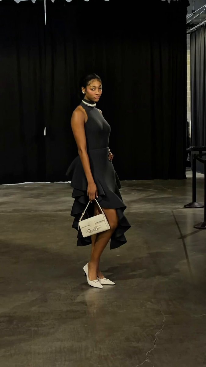 Angel Reese at WNBA Finals