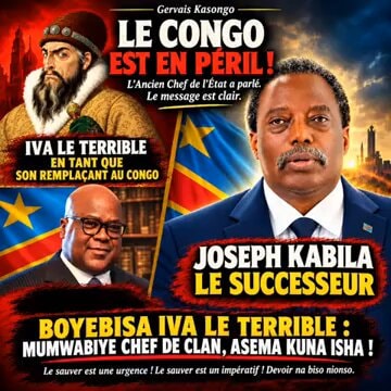 Joseph Kabila compares Tshisekedi to Ivan the Terrible