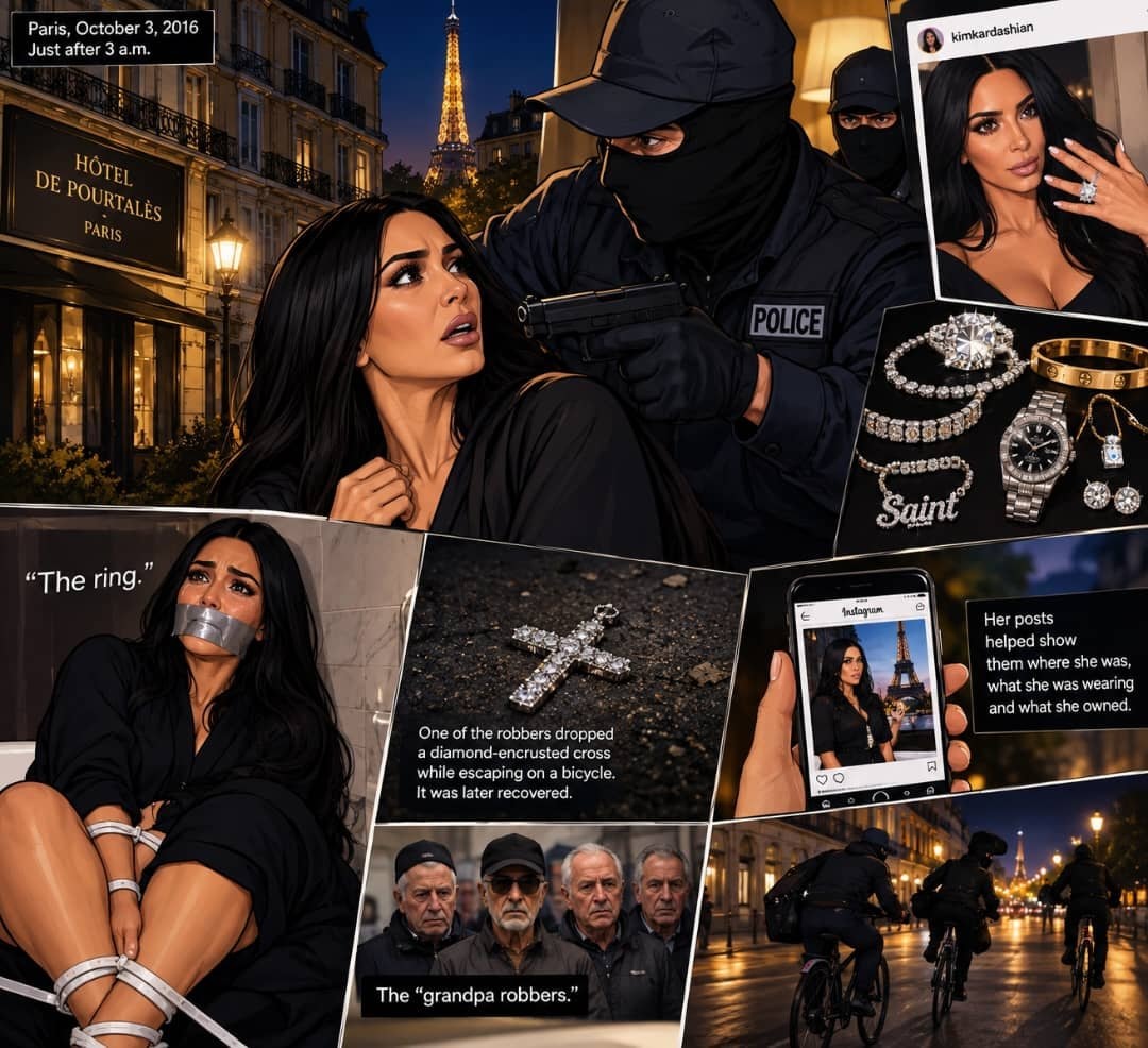 Kim Kardashian Paris robbery 2016