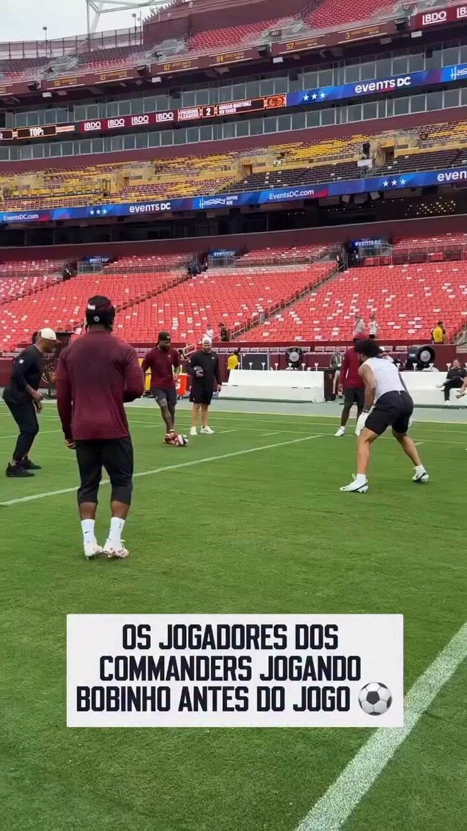 Washington Commanders BOBINHO before preseason game