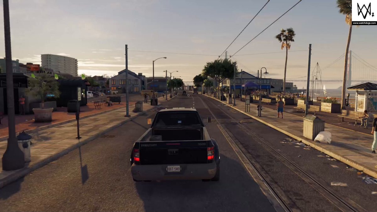 Watch Dogs 2 truck screenshot