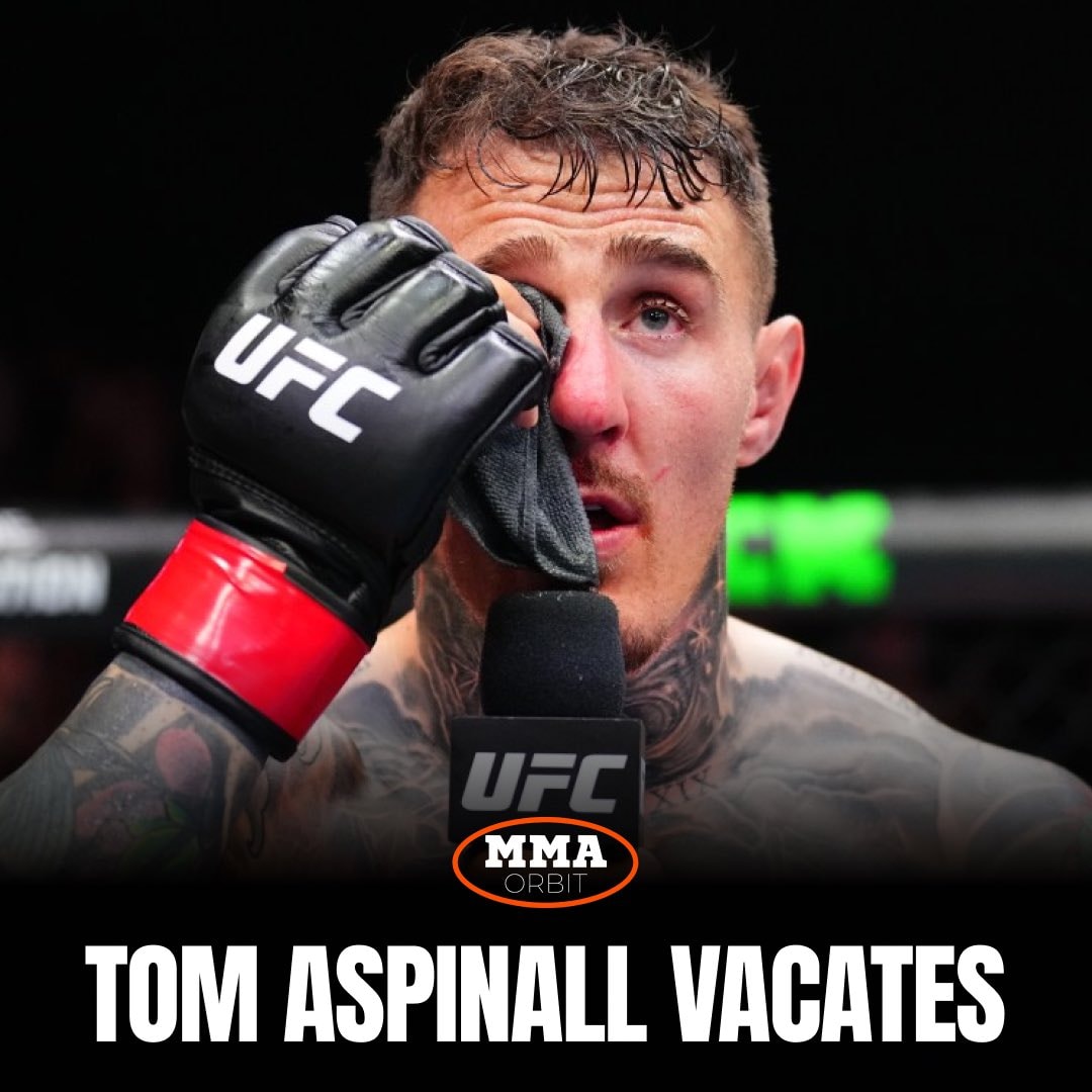Tom Aspinall UFC heavyweight title vacancy Tom Aspinall UFC heavyweight title vacancy