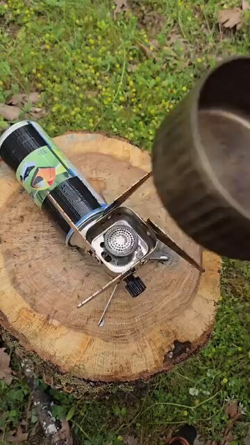 camping stove hack