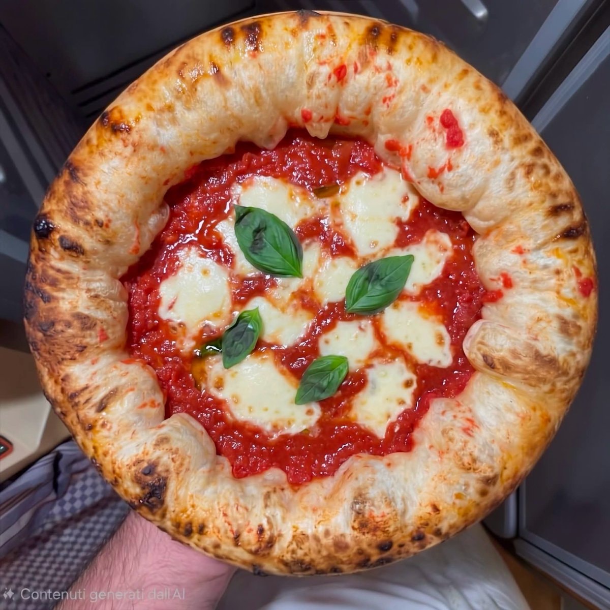 AI pizza crust opinion