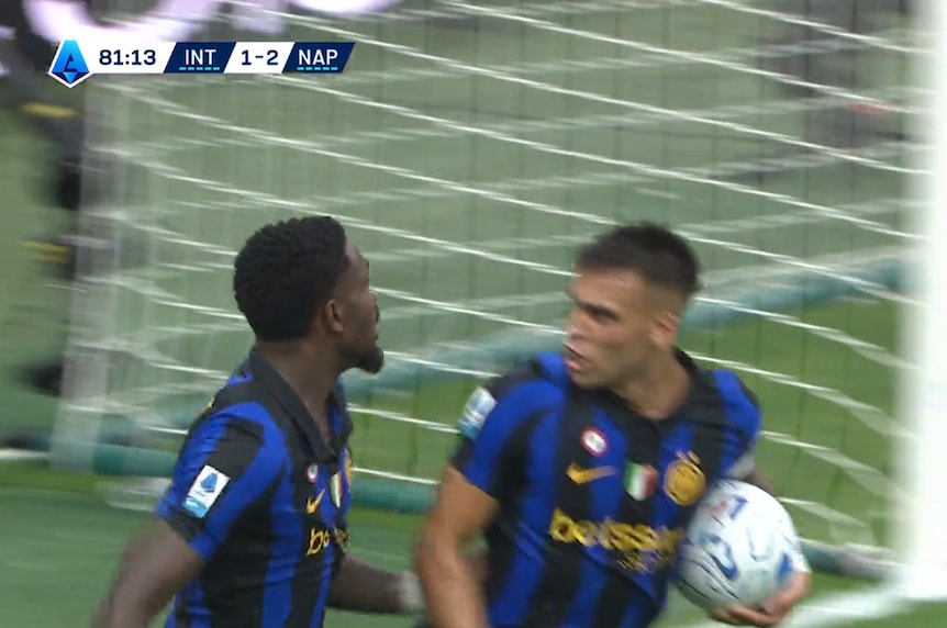 Marcus Thuram goal Inter vs Napoli Marcus Thuram goal Inter vs Napoli