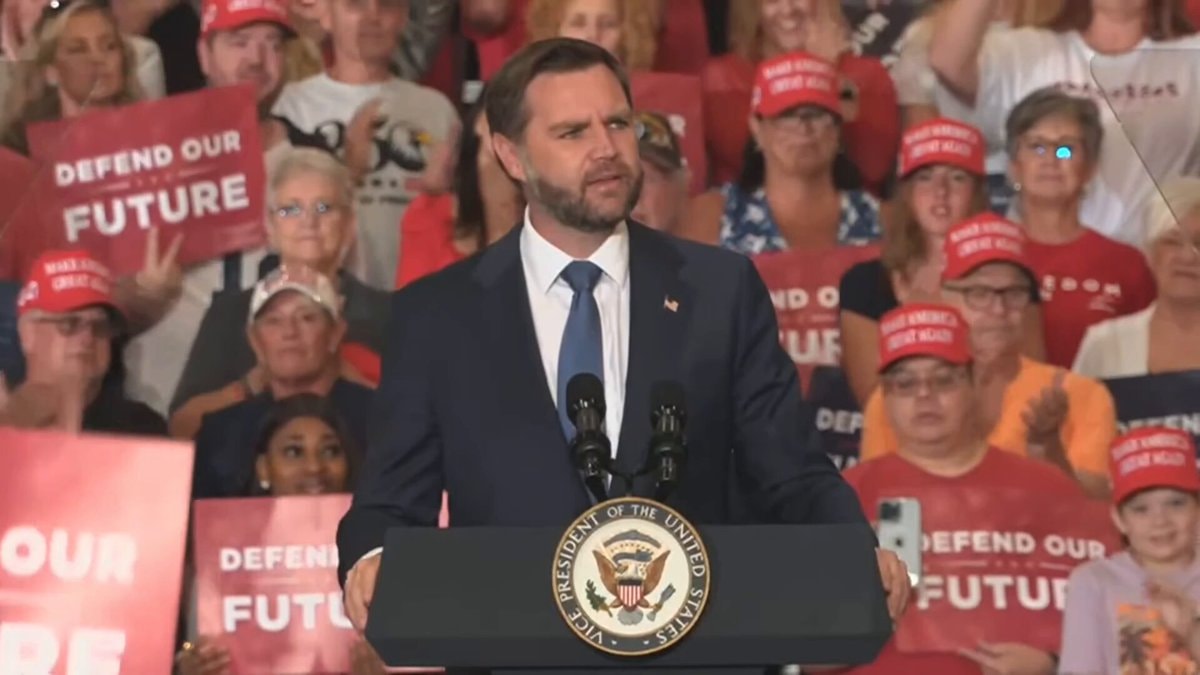 JD Vance criticizes AOC in Iowa JD Vance criticizes AOC in Iowa