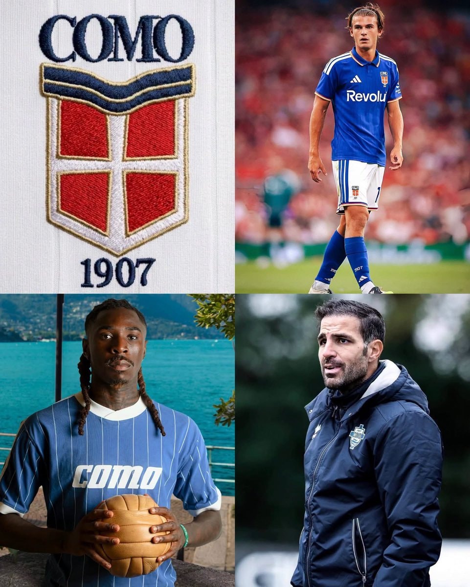 Como signings Nico Paz contract Cesc Fàbregas