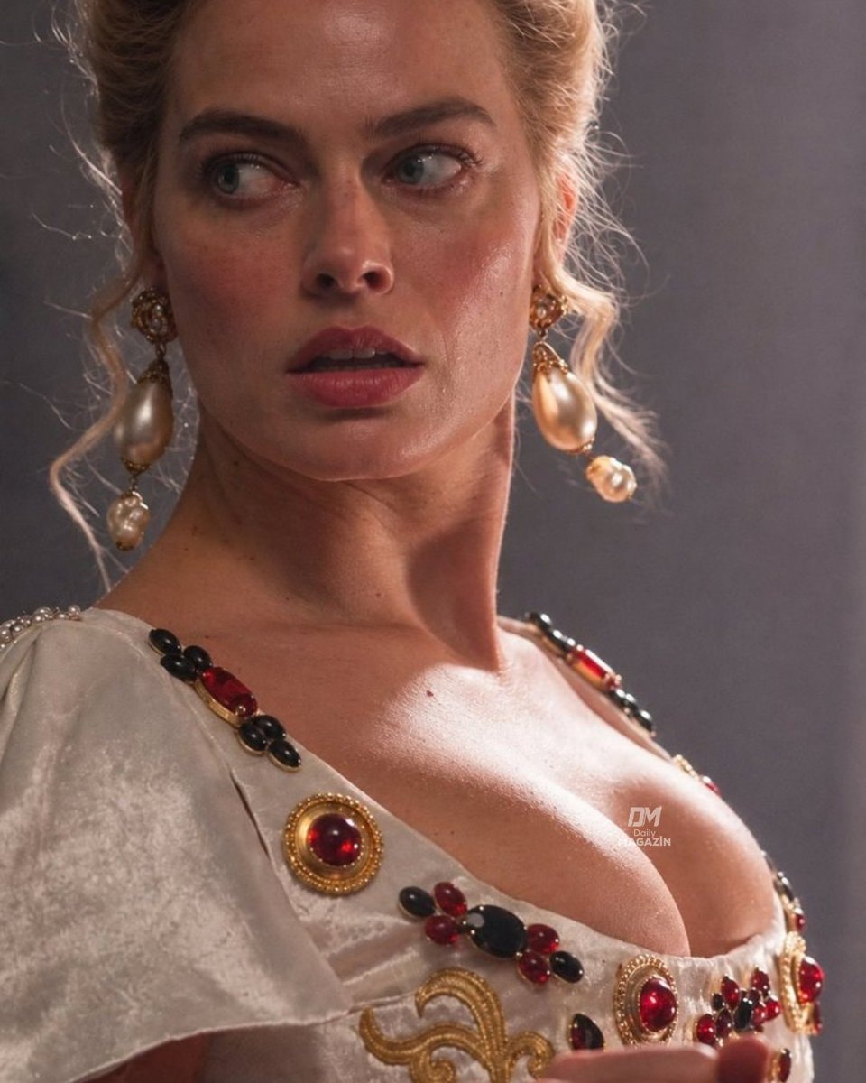 Margot Robbie nostalgic appearance
