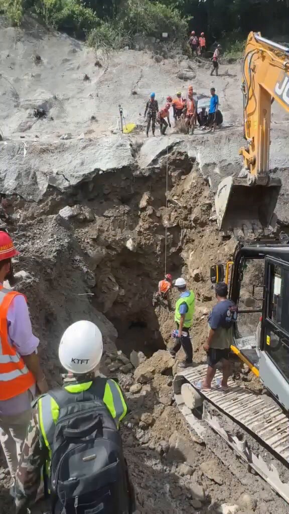 Trishuli-3A tunnel entrance found