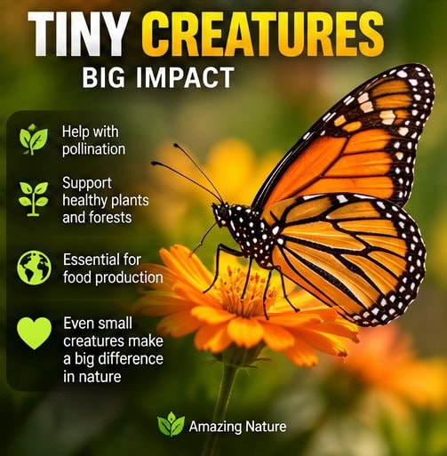 Monarch butterfly pollination impact